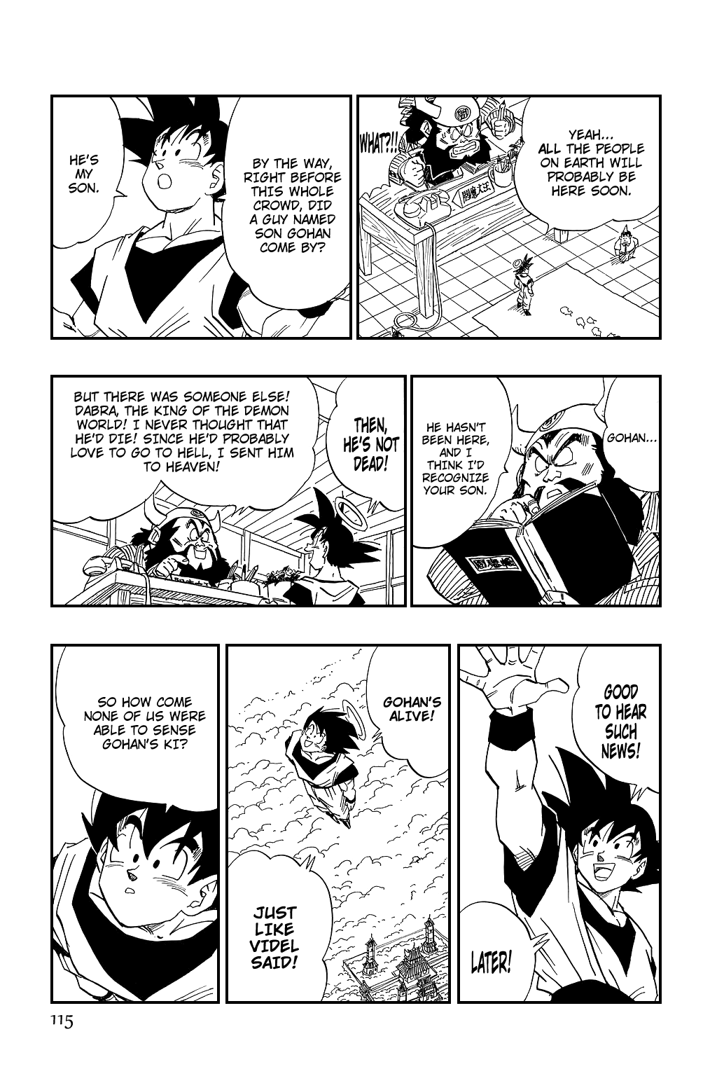 Dragon Ball Chapter 478 page 2 - Chapter 478: Son Gohan's Whereabouts