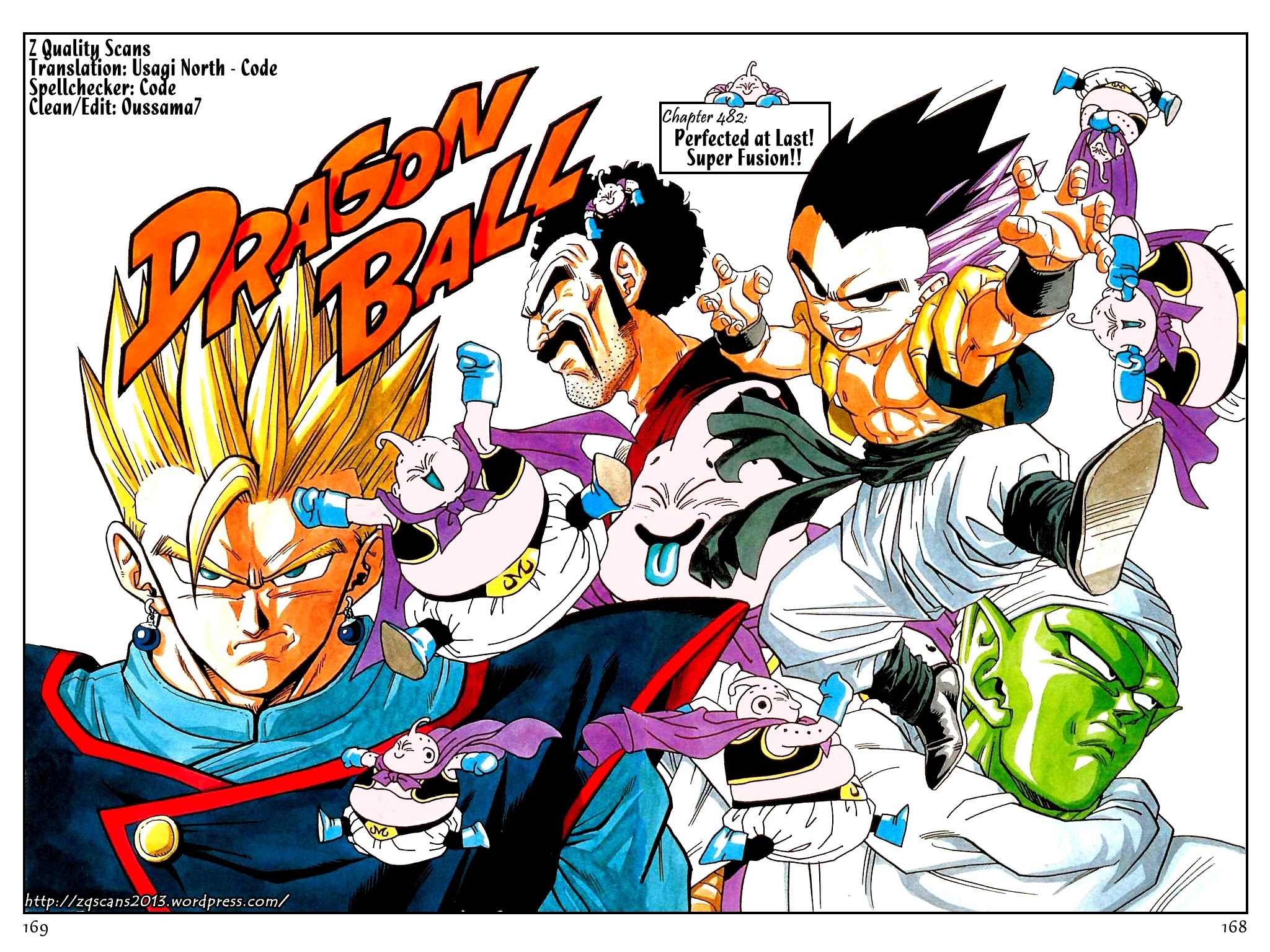 Dragon Ball Chapter 482 page 1 - Chapter 482: Perfected at Last! Super Fusion!!