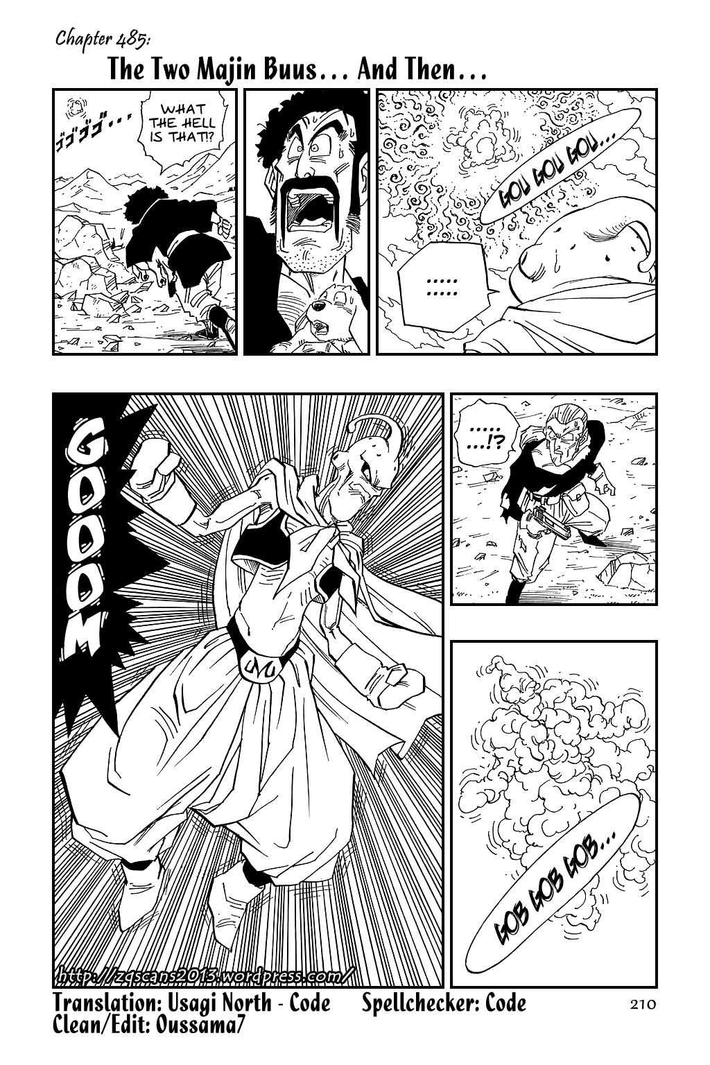 Dragon Ball Chapter 485 page 1 - Chapter 485: The Two Majin Buus... And Then...