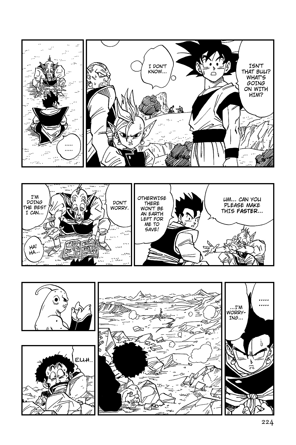 Dragon Ball Chapter 486 page 3 - Chapter 486: The Terrible New Majin Buu