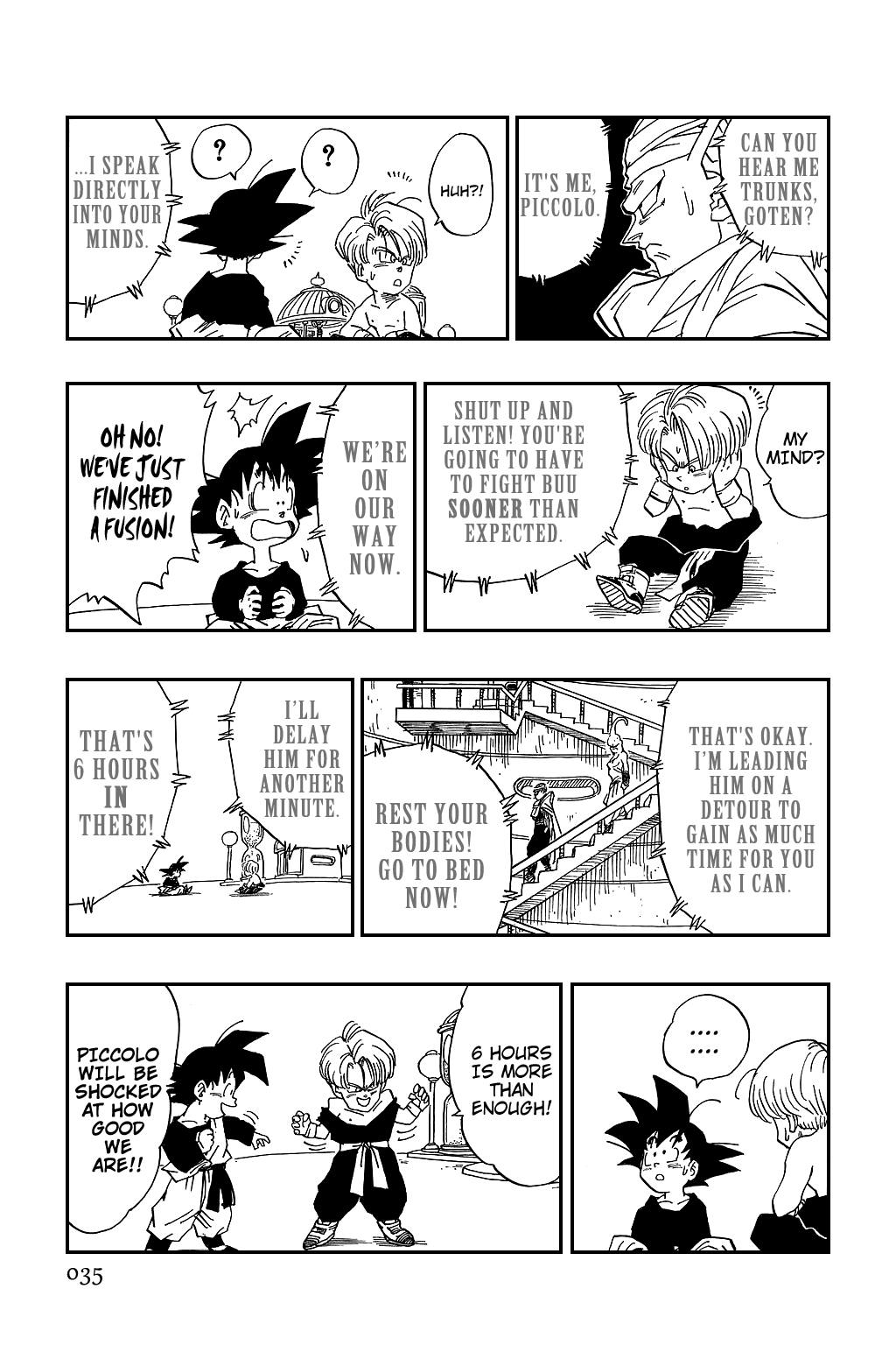 Dragon Ball Chapter 489 page 4 - Chapter 489: Gotenks' Got Confidence!!