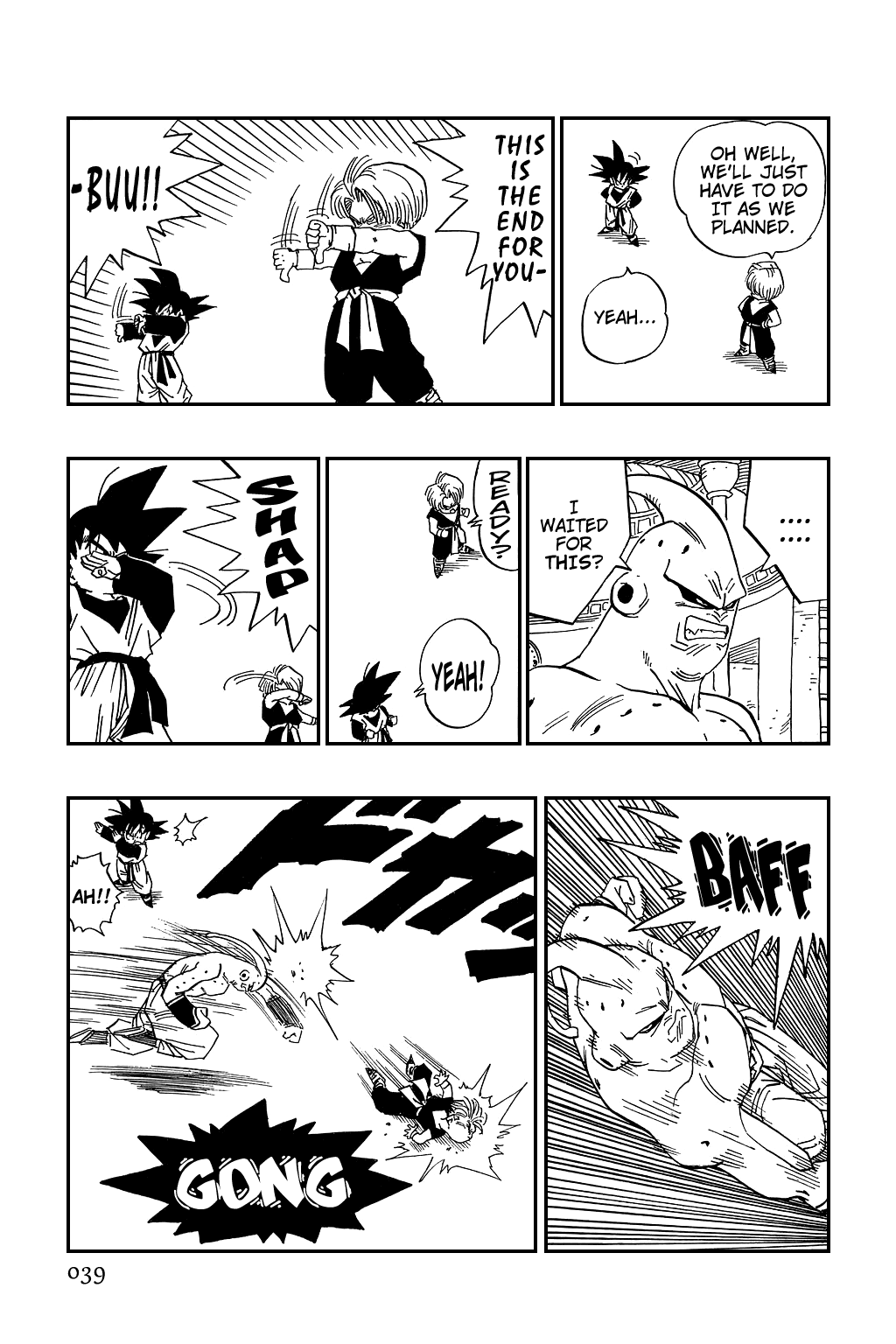 Dragon Ball Chapter 489 page 8 - Chapter 489: Gotenks' Got Confidence!!