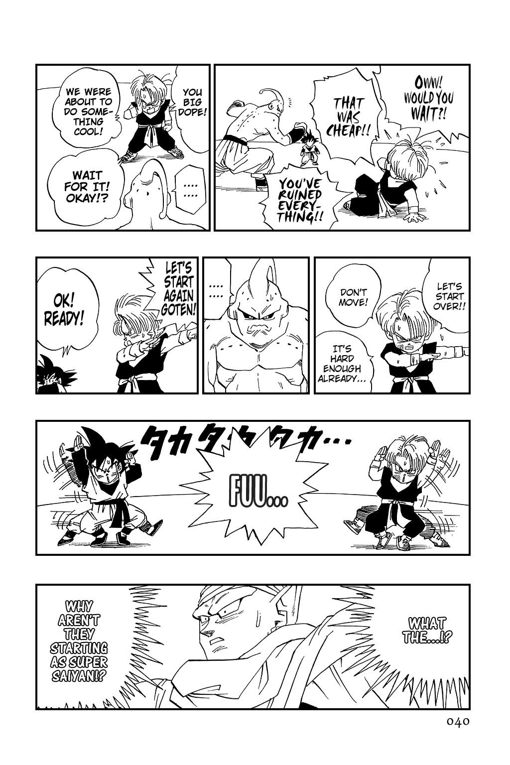 Dragon Ball Chapter 489 page 9 - Chapter 489: Gotenks' Got Confidence!!