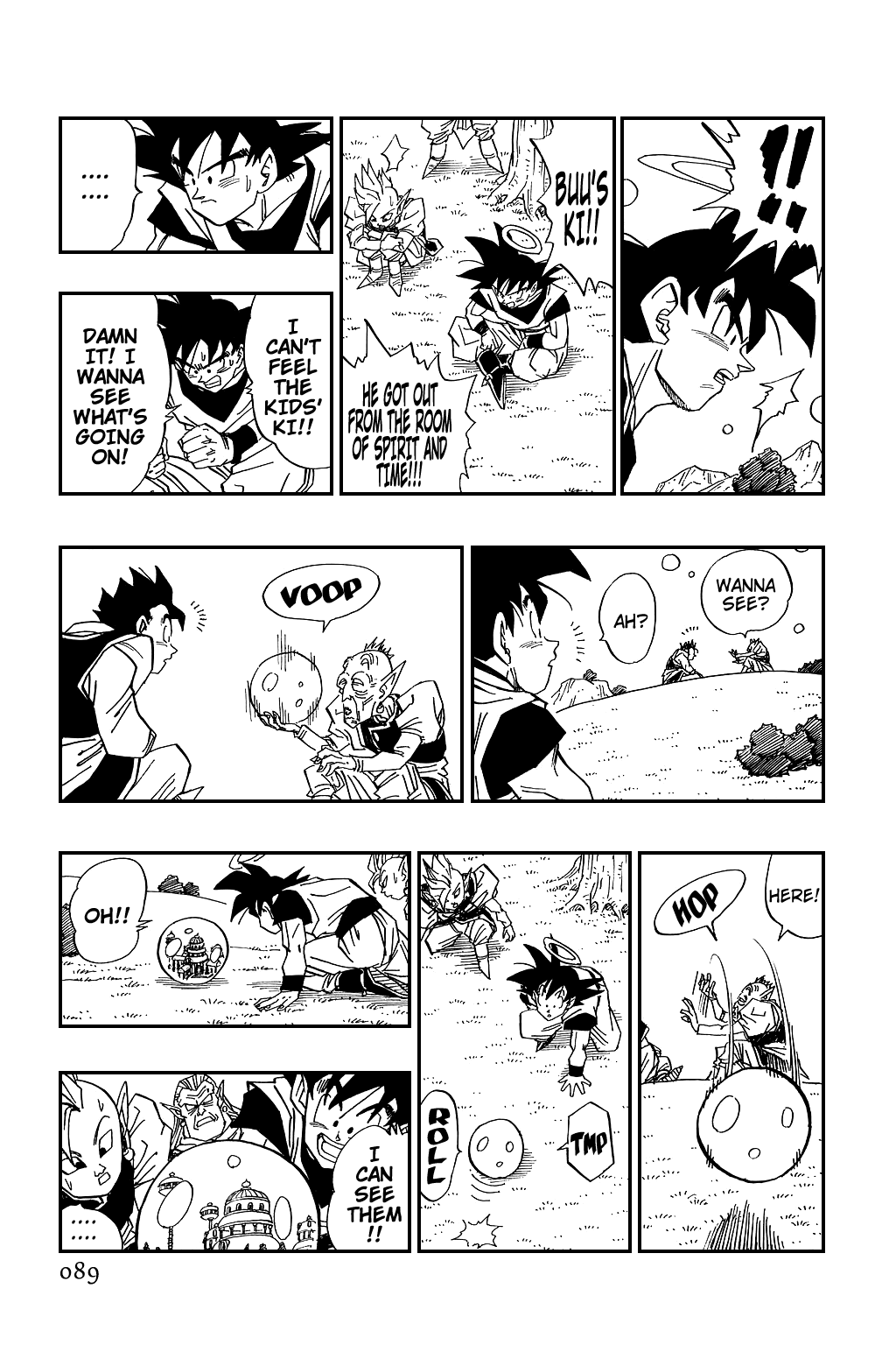 Dragon Ball Chapter 493 page 3 - Chapter 493: Escape from the Alternate Dimension