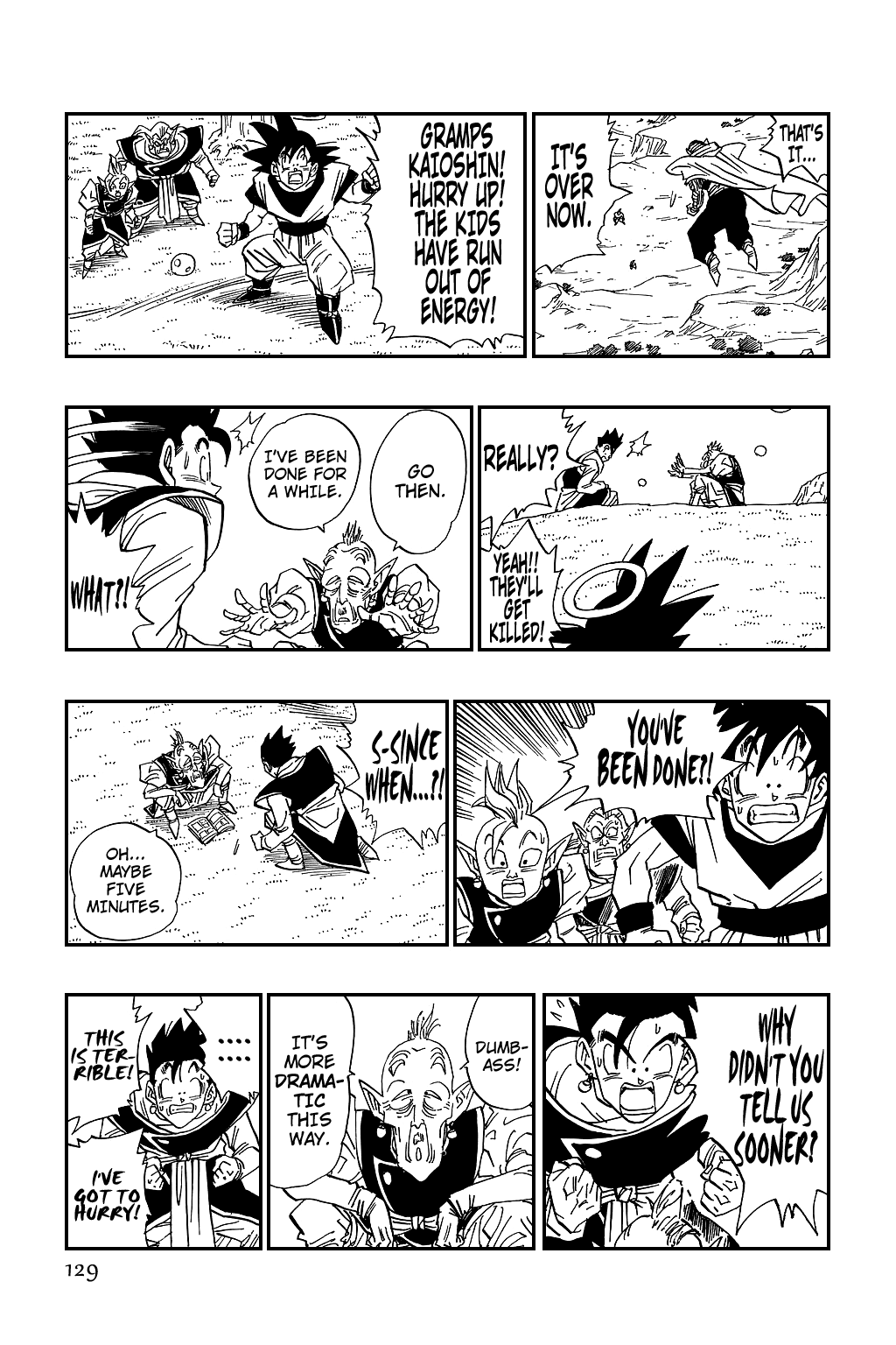 Dragon Ball Chapter 496 page 3 - Chapter 496: An Absolutely Deadly Big-Big-Big Pinch!!