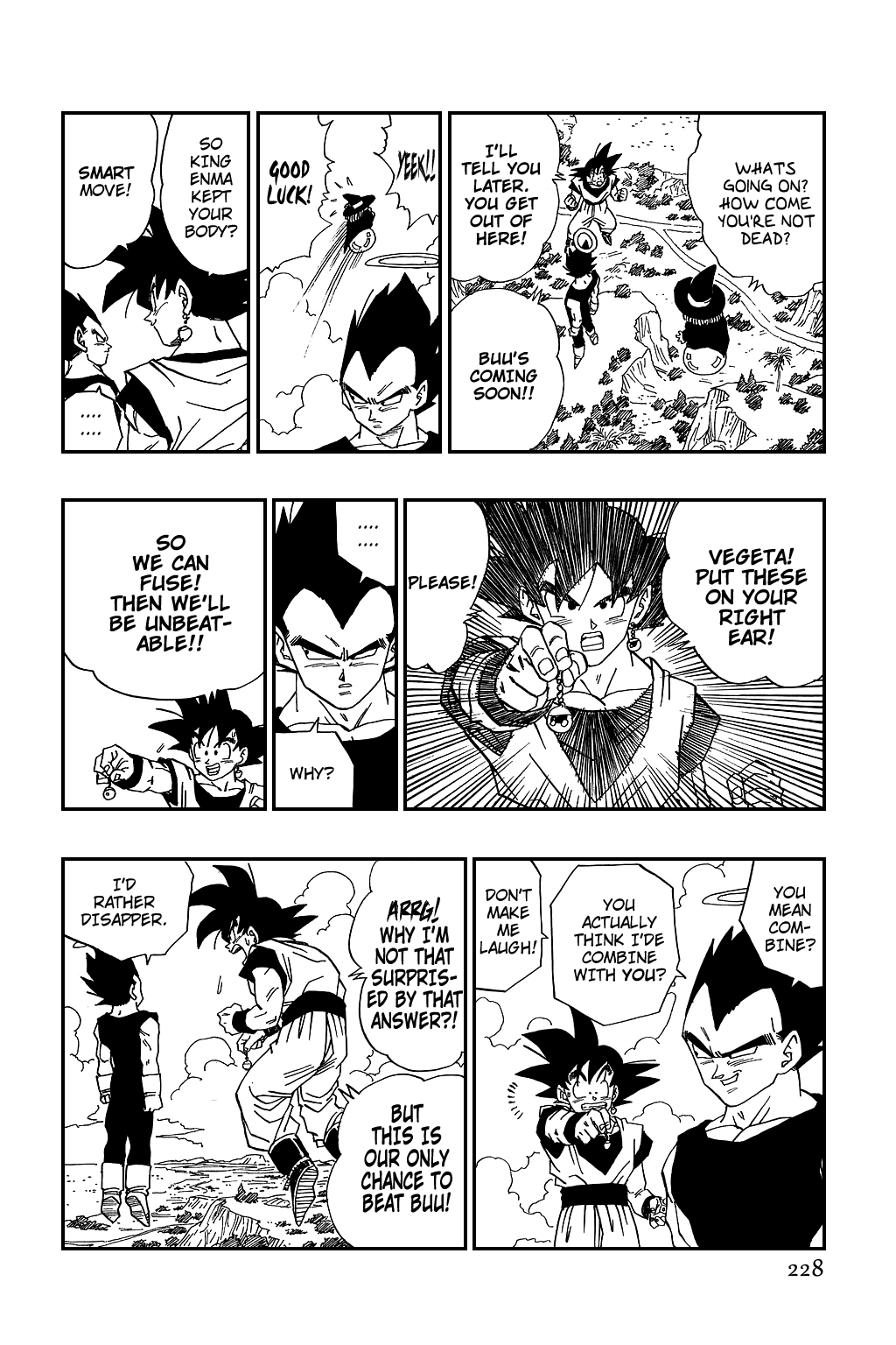 Dragon Ball Chapter 503 page 8 - Chapter 503: Son Goku's Final Fusion!!