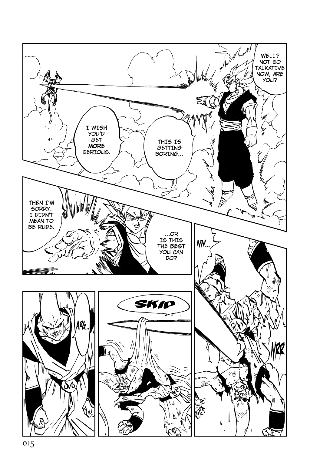 Dragon Ball Chapter 504 page 11 - Chapter 504: The Fused Fathers Are Unrivaled