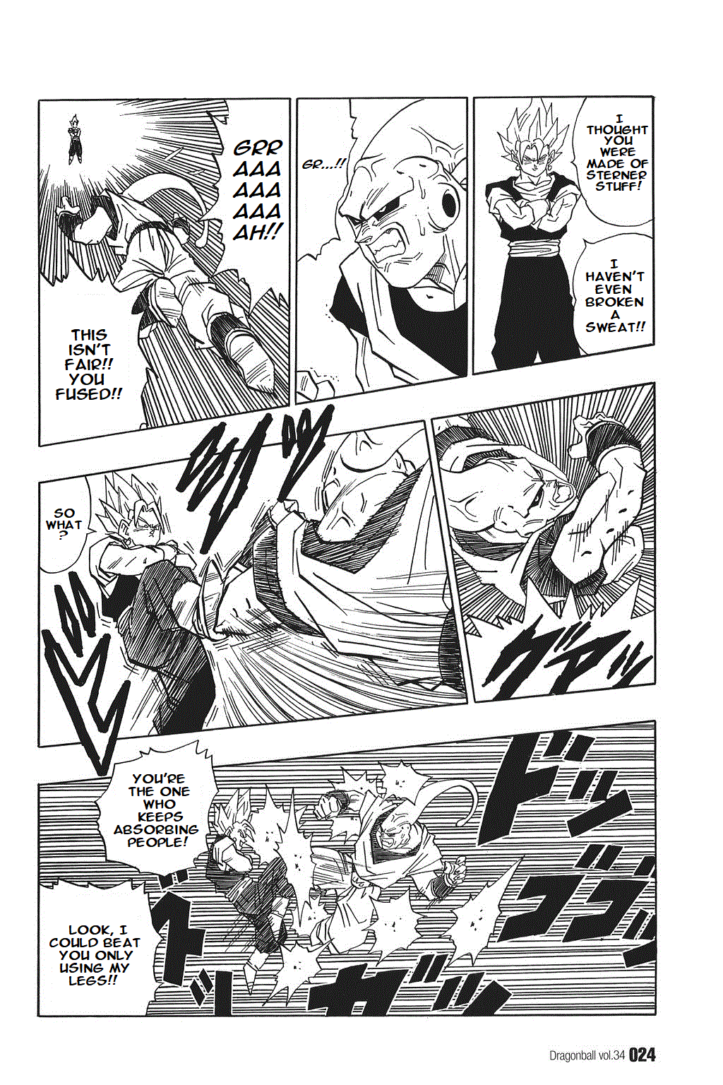 Dragon Ball Chapter 505 page 6 - Chapter 505: Vegetto the Instigator