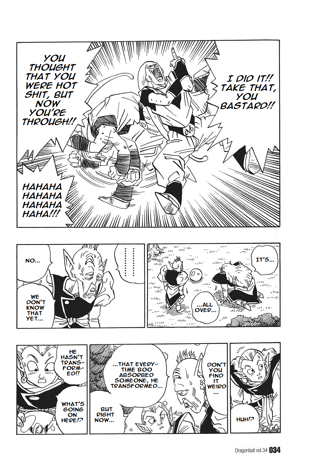 Dragon Ball Chapter 506 page 2 - Chapter 506: Goku and Vegeta Inside of Boo