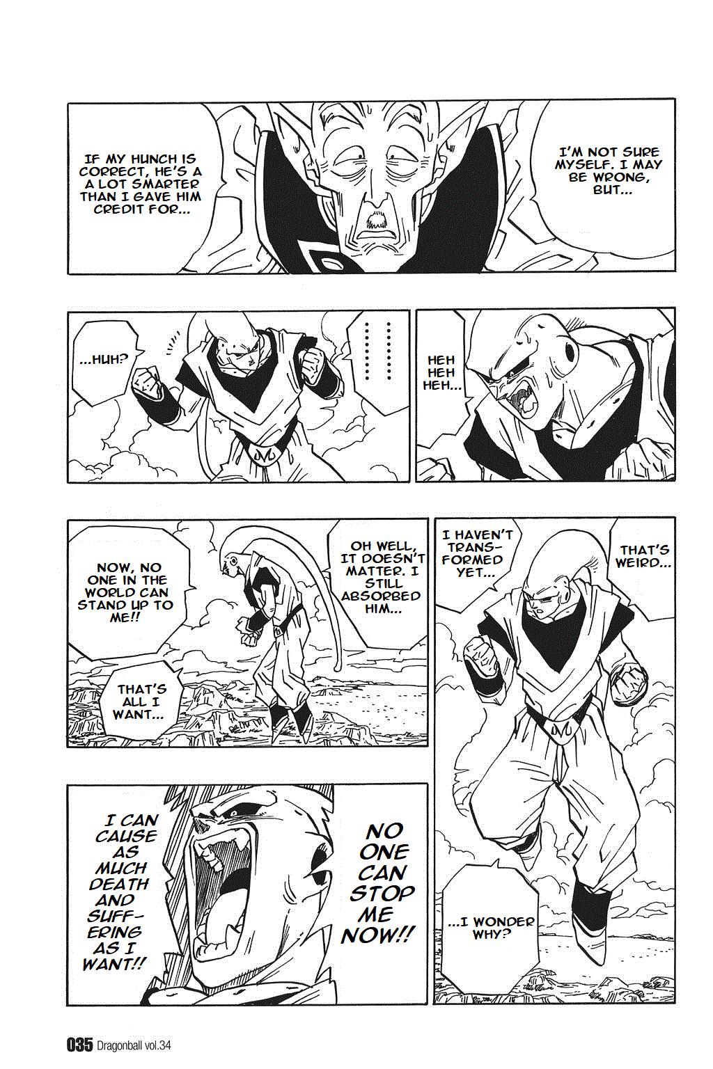 Dragon Ball Chapter 506 page 3 - Chapter 506: Goku and Vegeta Inside of Boo