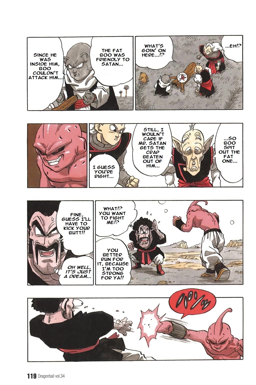 Dragon Ball Chapter 512 page 4 - Chapter 512: Super Saiyan 3 Vanishes