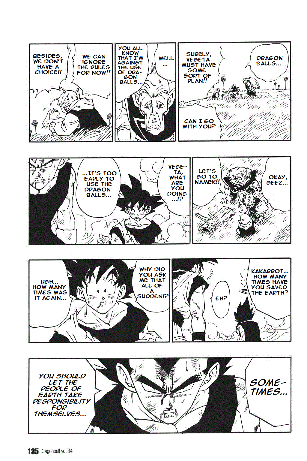 Dragon Ball Chapter 513 page 7 - Chapter 513: Vegeta's Idea