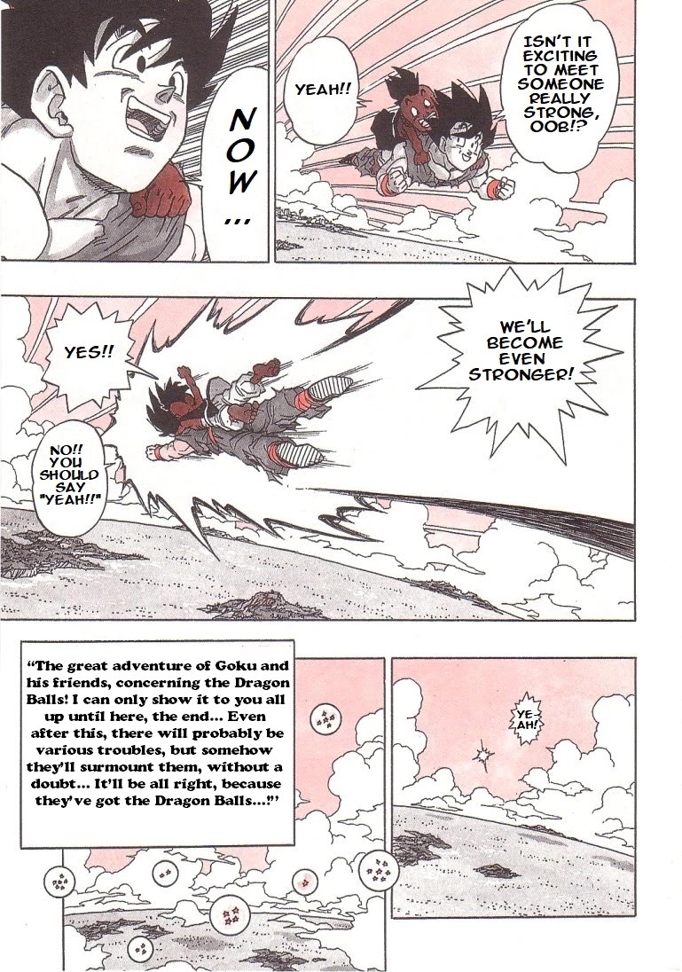 Dragon Ball Chapter 519 page 17 - Chapter 519: Bye-Bye, Dragon World [END]