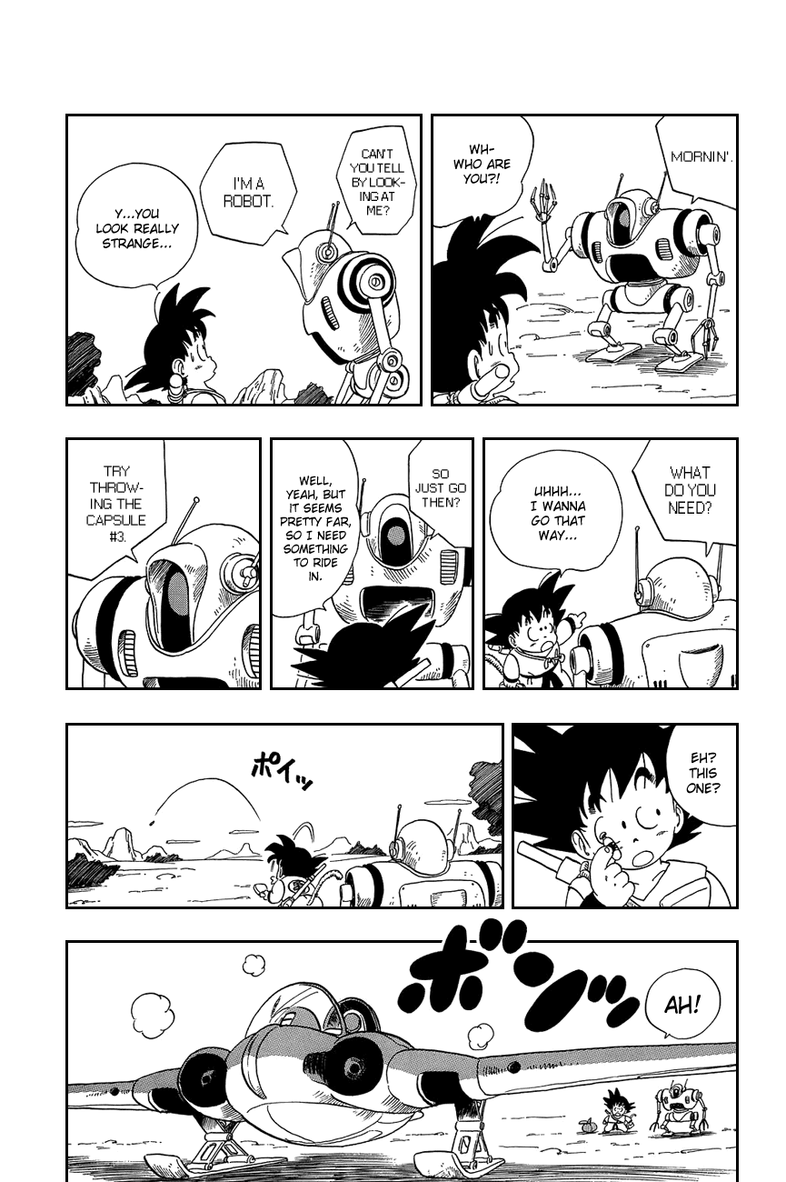 Dragon Ball Chapter 56 page 7 - Chapter 56: The Dragon Ball Scramble