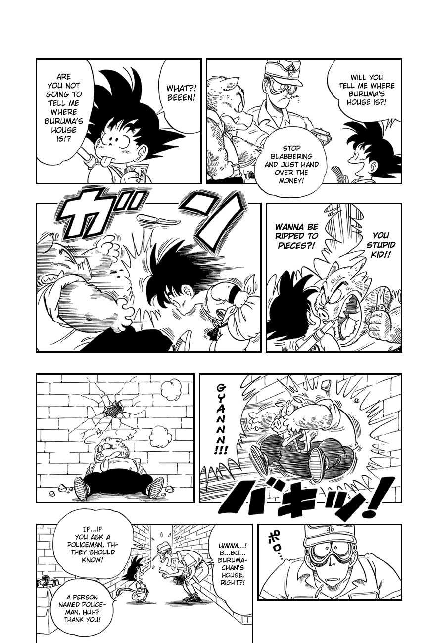 Dragon Ball Chapter 68 page 13 - Chapter 68: Monkey in the City
