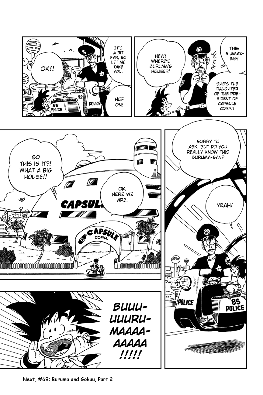 Dragon Ball Chapter 68 page 15 - Chapter 68: Monkey in the City