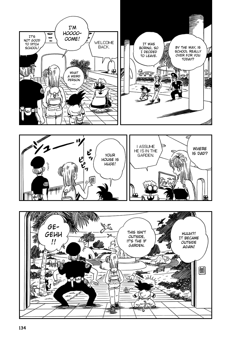 Dragon Ball Chapter 69 page 5 - Chapter 69: Bulma and Goku