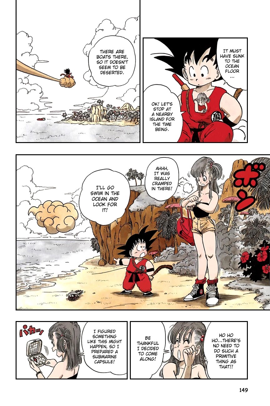 Dragon Ball Chapter 70 page 6 - Chapter 70: Bulma's Big Mistake!!