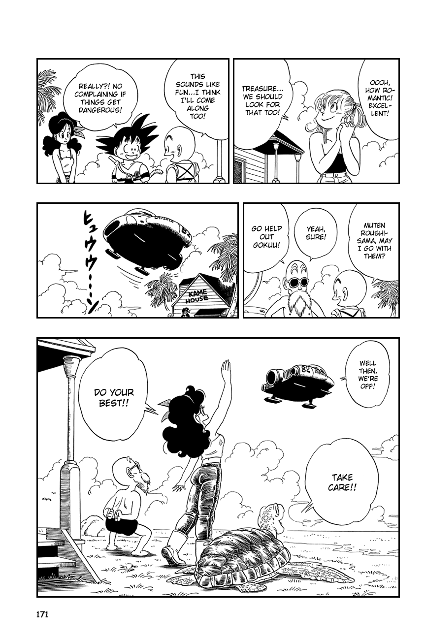 Dragon Ball Chapter 71 page 13 - Chapter 71: The Turtle is Spotted!