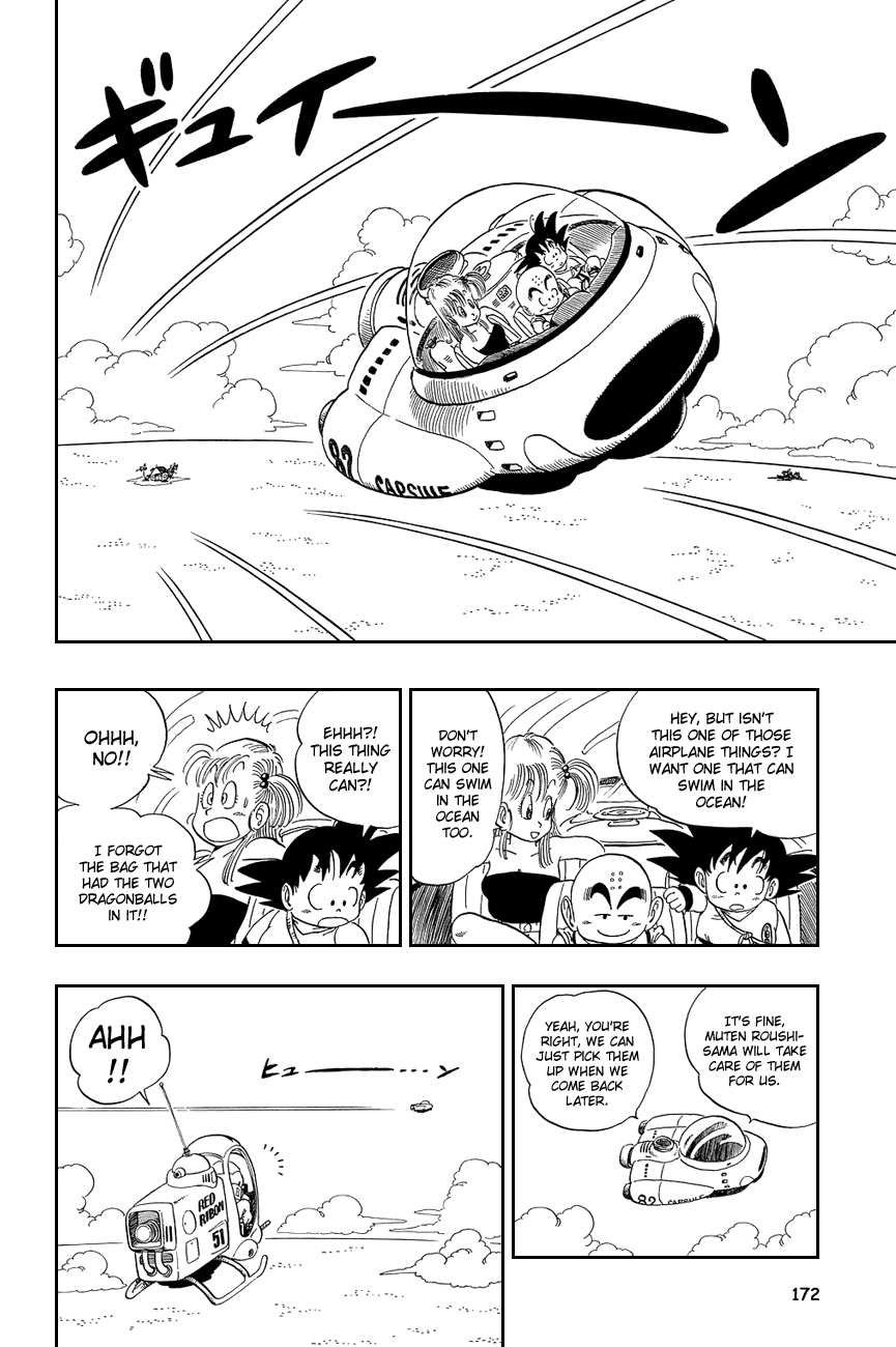 Dragon Ball Chapter 71 page 14 - Chapter 71: The Turtle is Spotted!