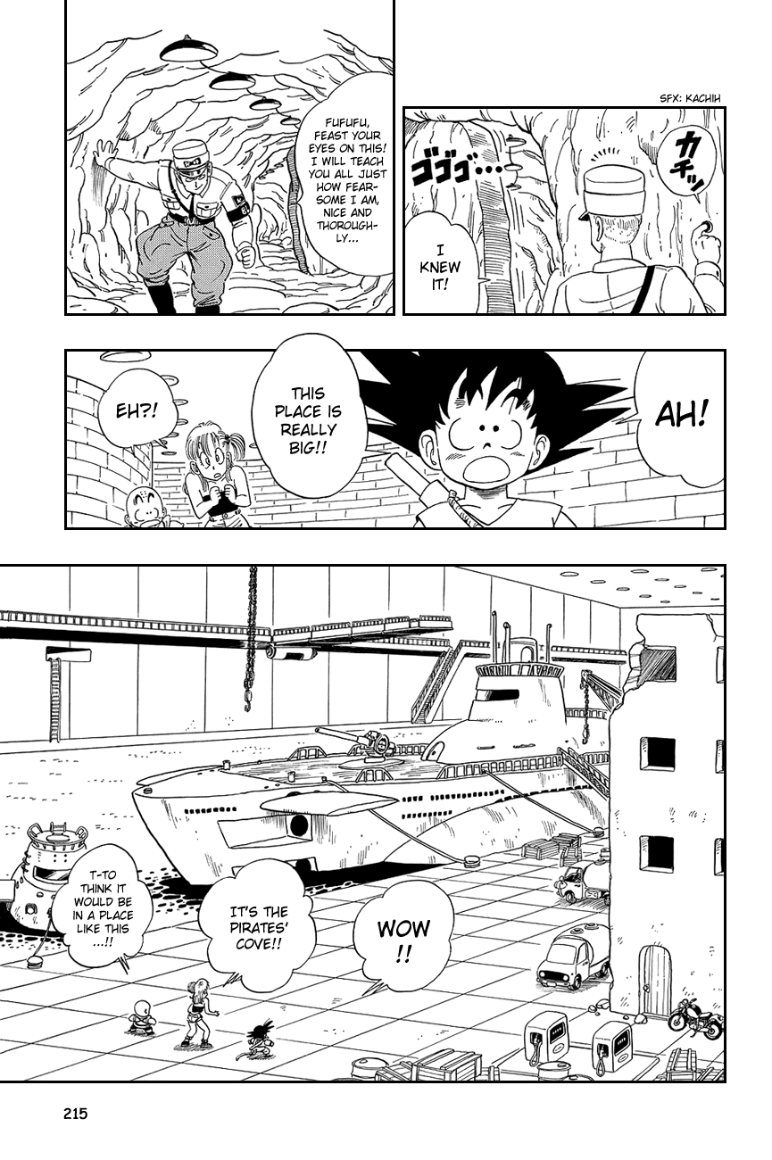 Dragon Ball Chapter 74 page 15 - Chapter 74: The Pirates' Trap