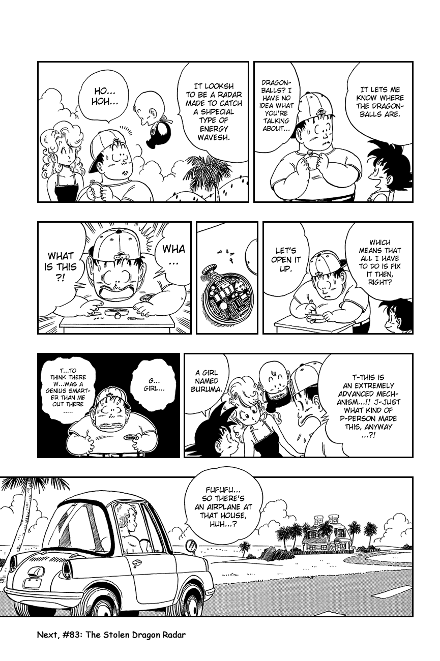 Dragon Ball Chapter 82 page 15 - Chapter 82: The Broken Dragon Radar