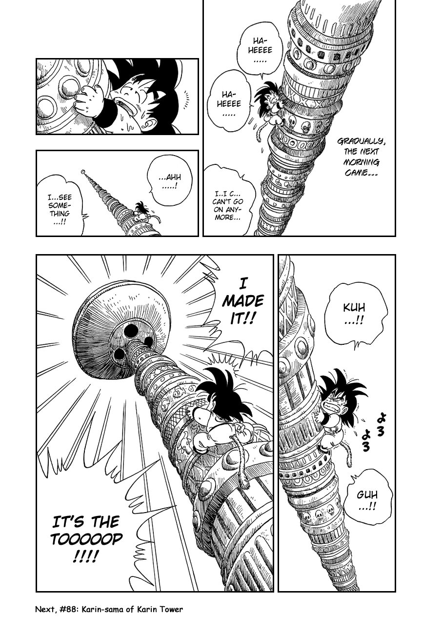 Dragon Ball Chapter 87 page 15 - Chapter 87: The Great Climb