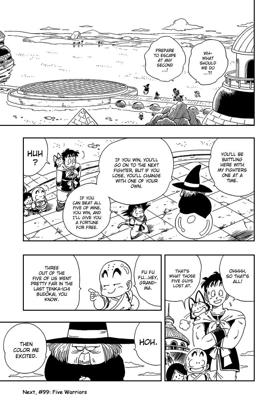 Dragon Ball Chapter 98 page 15 - Chapter 98: The All-Seeing Crone