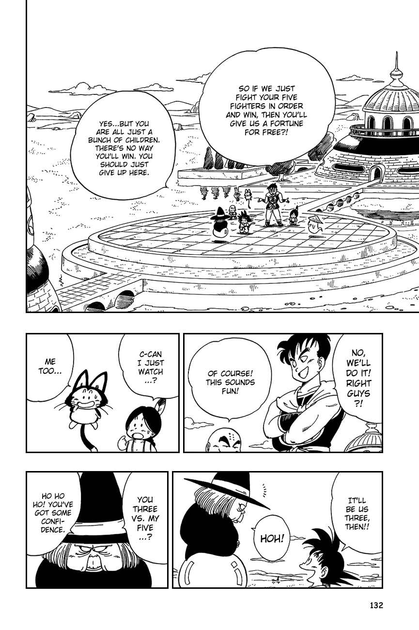 Dragon Ball Chapter 99 page 2 - Chapter 99: The Five Champions