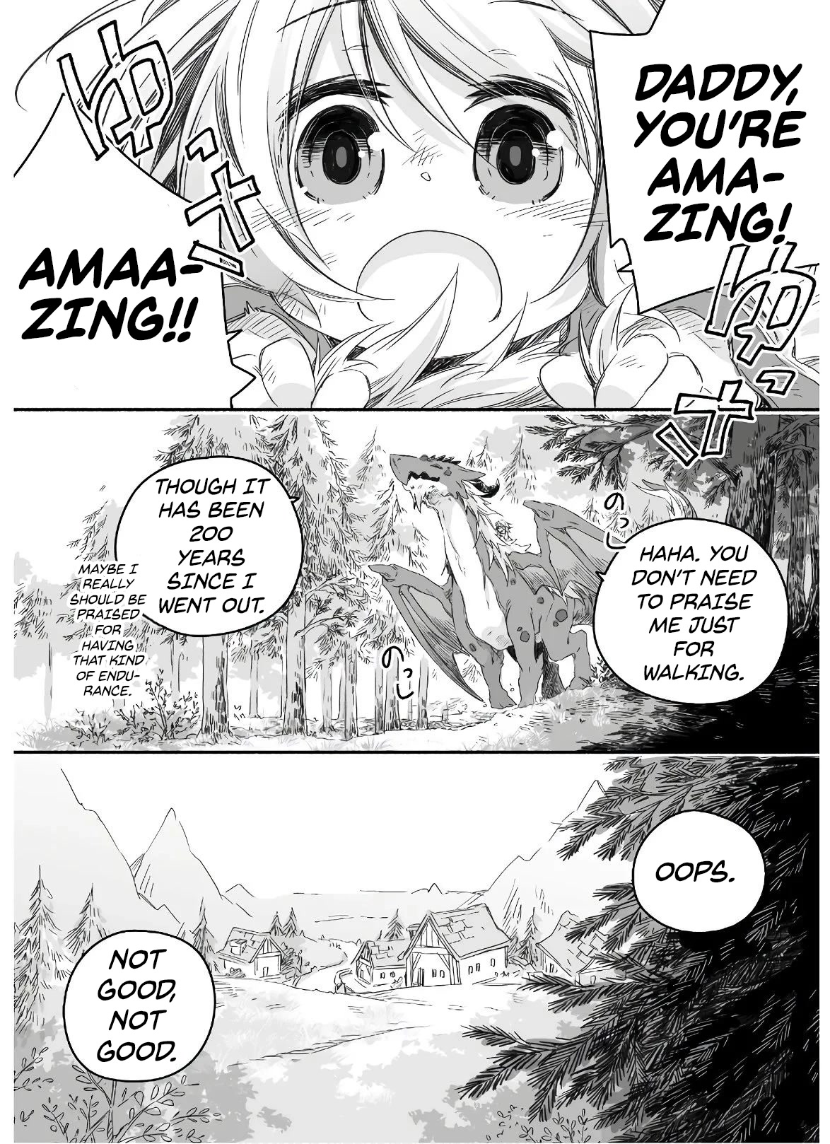 Dragon Daddy Diaries: A Girl Grows to Greatness Chapter 1 page 16 - Chapter 1: Dragon picks up a cute girl