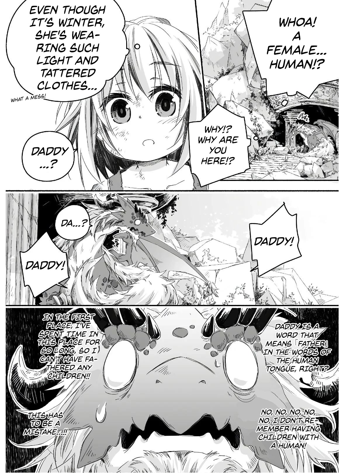 Dragon Daddy Diaries: A Girl Grows to Greatness Chapter 1 page 6 - Chapter 1: Dragon picks up a cute girl
