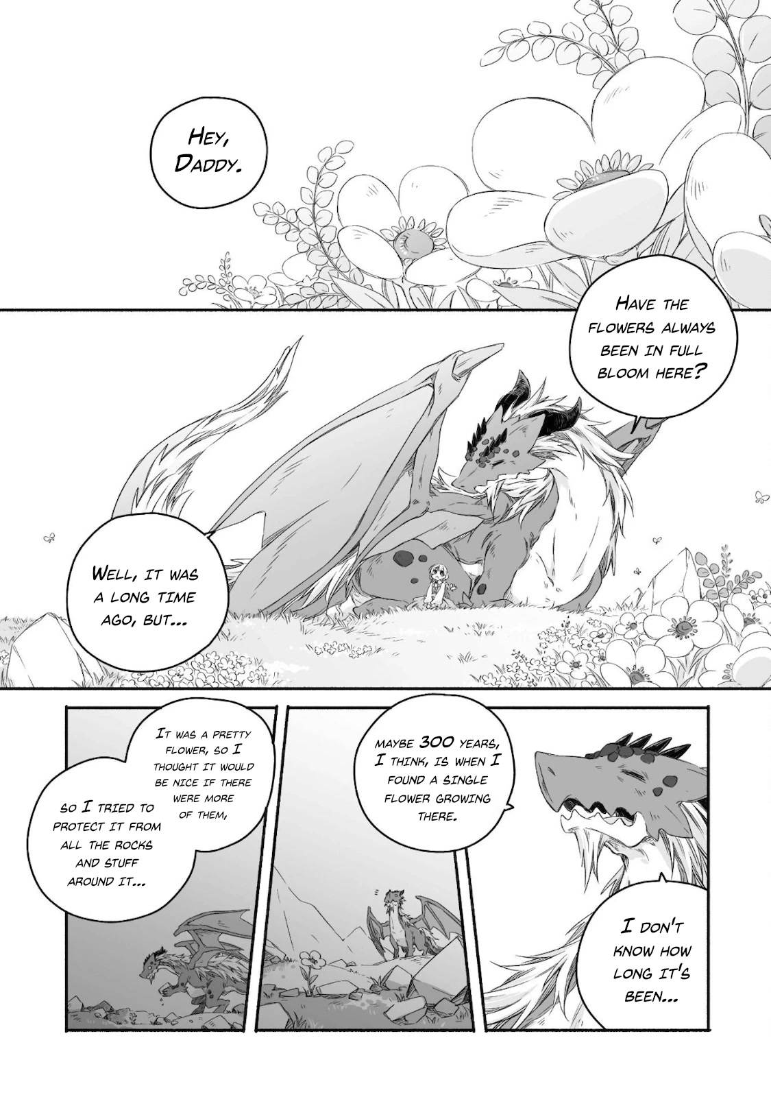 Dragon Daddy Diaries: A Girl Grows to Greatness Chapter 12 page 17 - Chapter 12: Dragon, going for a walk with his daughter