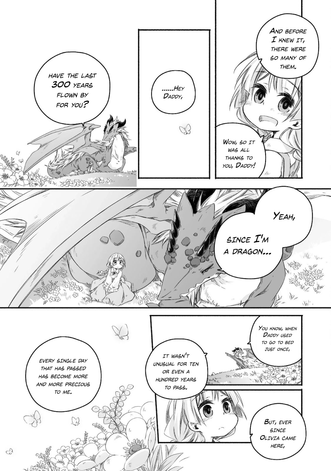 Dragon Daddy Diaries: A Girl Grows to Greatness Chapter 12 page 18 - Chapter 12: Dragon, going for a walk with his daughter