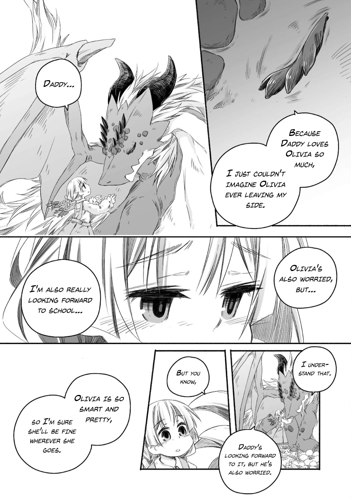 Dragon Daddy Diaries: A Girl Grows to Greatness Chapter 12 page 20 - Chapter 12: Dragon, going for a walk with his daughter