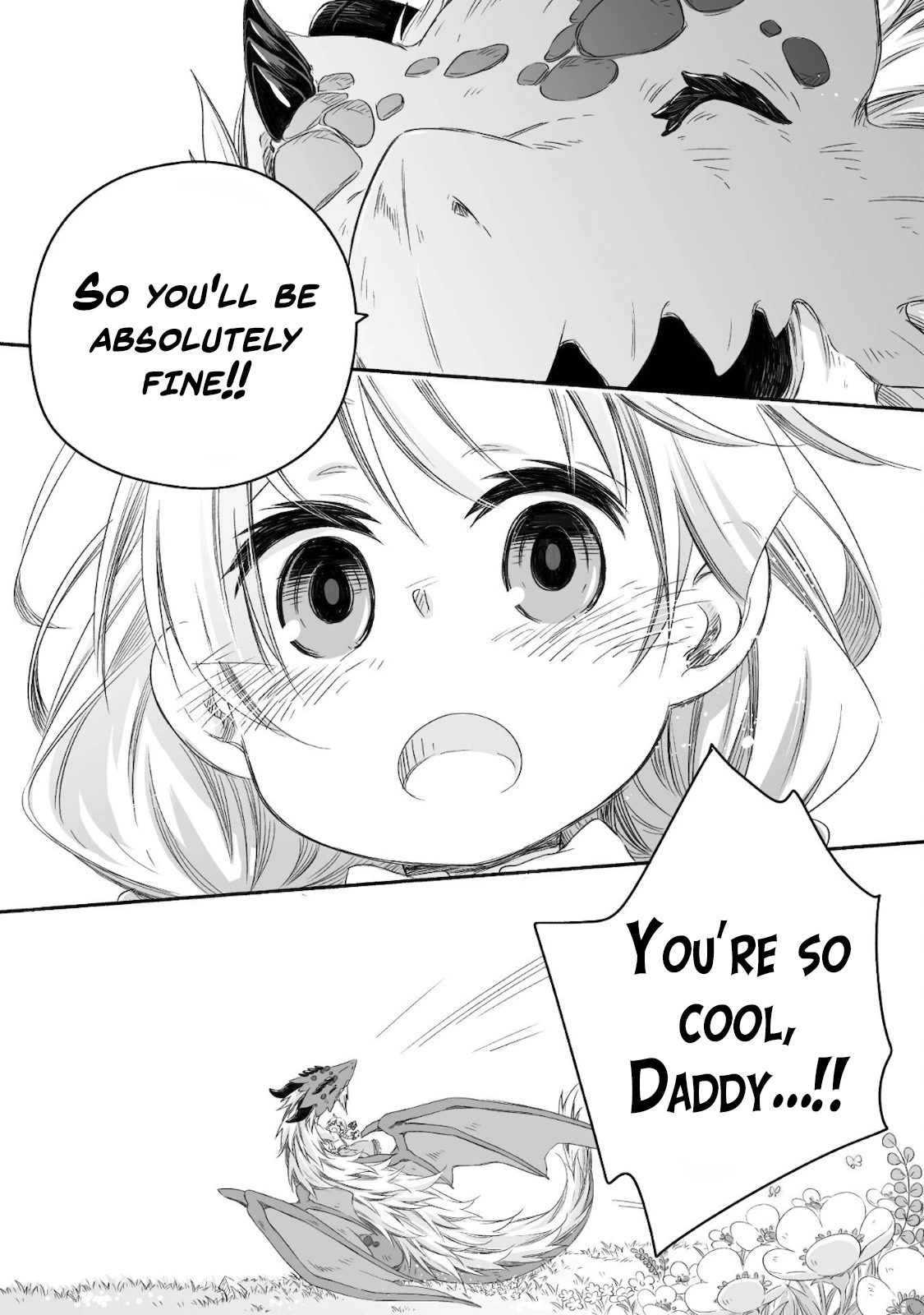 Dragon Daddy Diaries: A Girl Grows to Greatness Chapter 12 page 22 - Chapter 12: Dragon, going for a walk with his daughter