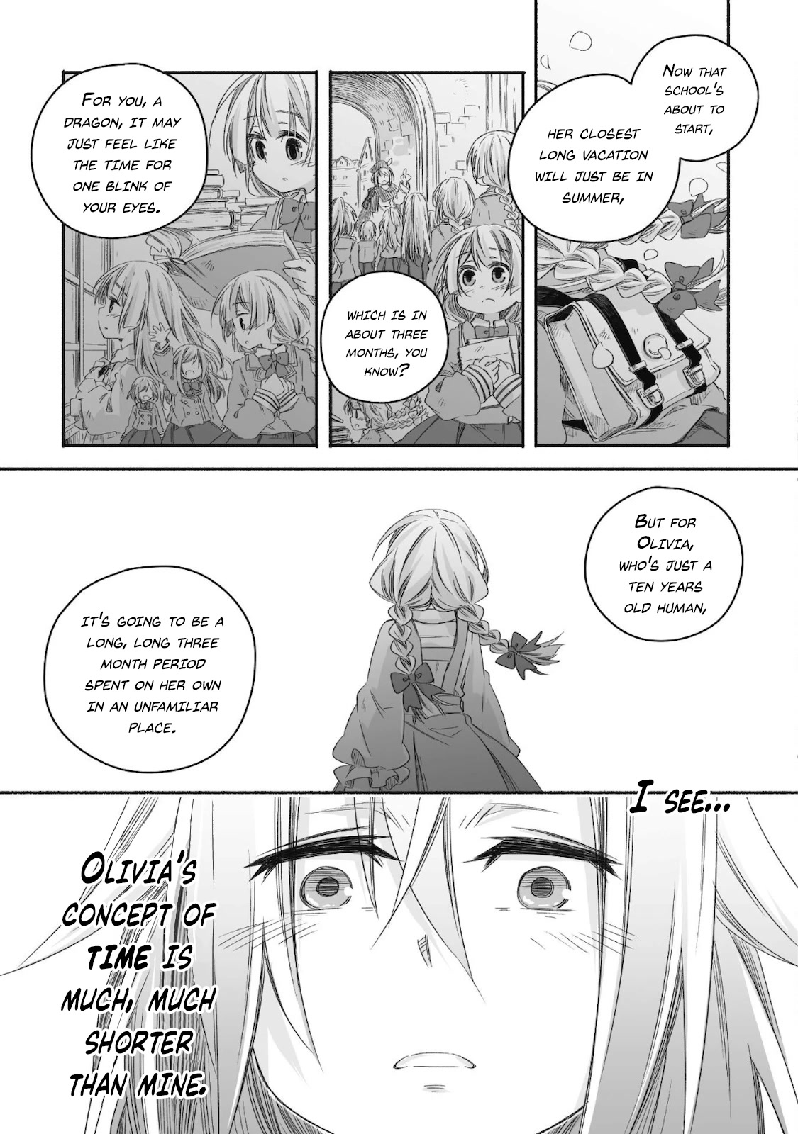 Dragon Daddy Diaries: A Girl Grows to Greatness Chapter 12 page 8 - Chapter 12: Dragon, going for a walk with his daughter