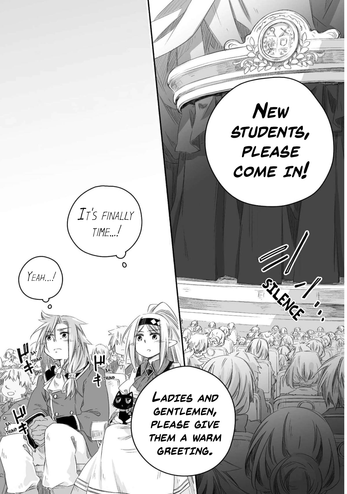 Dragon Daddy Diaries: A Girl Grows to Greatness Chapter 13 page 18 - Chapter 13: Dragon, attending the school entrance ceremony