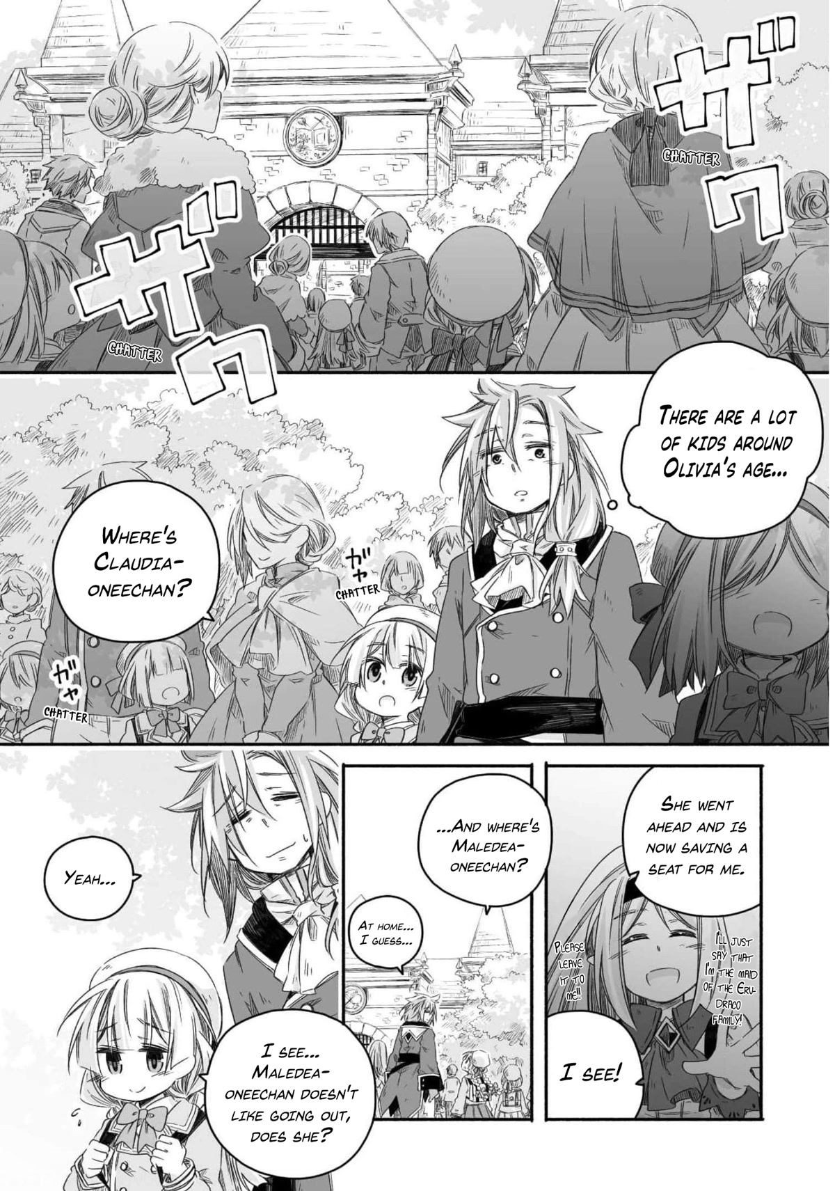 Dragon Daddy Diaries: A Girl Grows to Greatness Chapter 13 page 6 - Chapter 13: Dragon, attending the school entrance ceremony