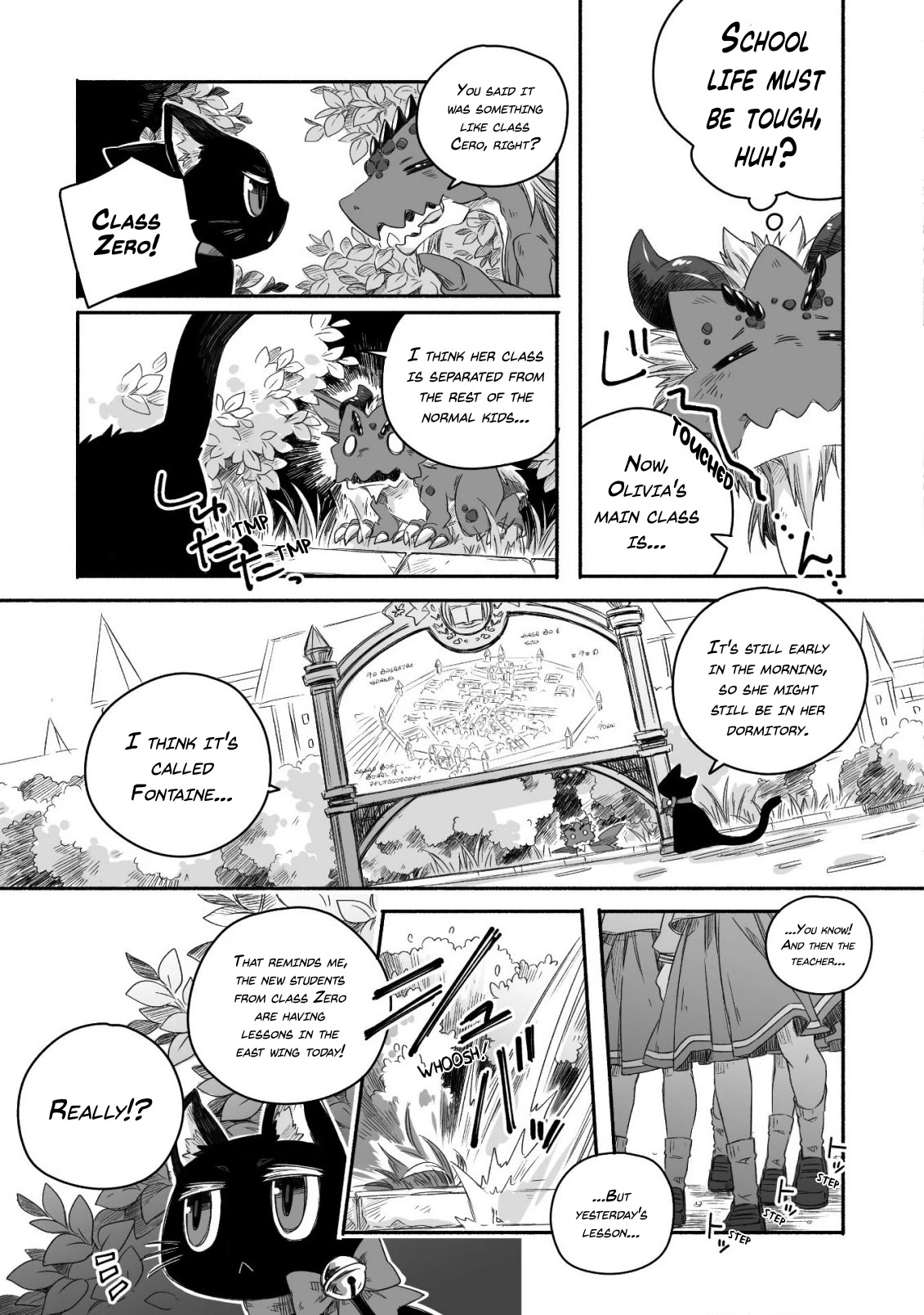 Dragon Daddy Diaries: A Girl Grows to Greatness Chapter 15 page 10 - Chapter 15: Dragon, (secretly) visiting the class