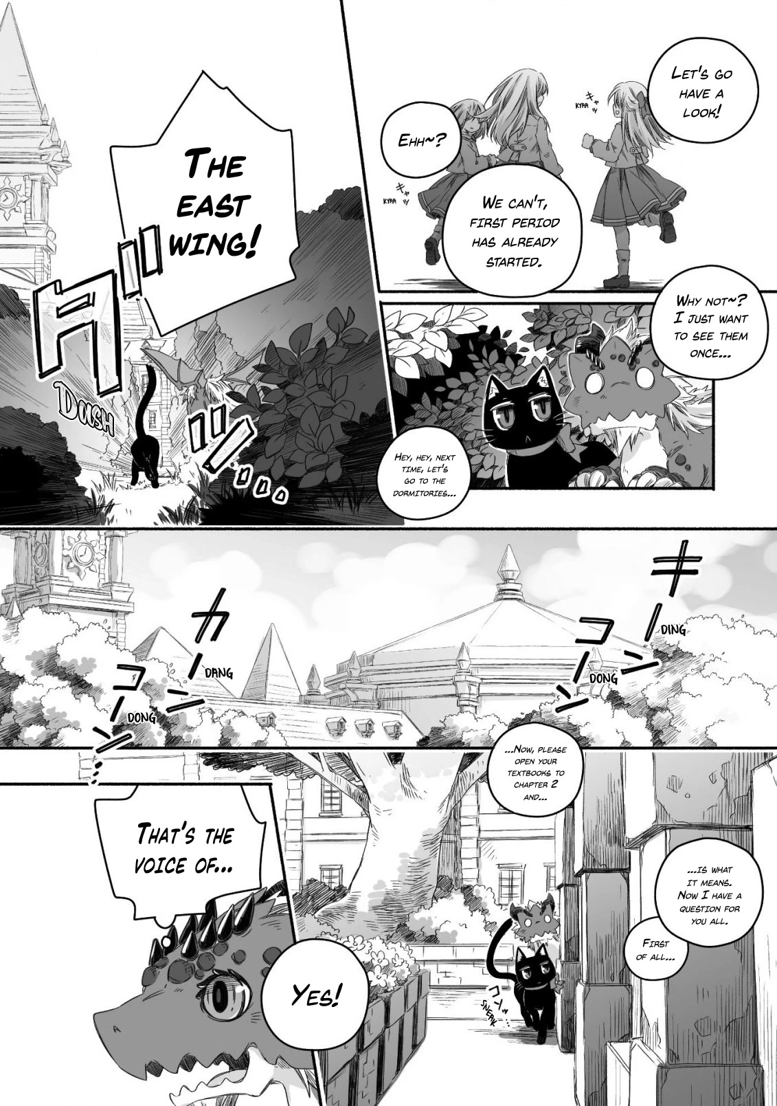 Dragon Daddy Diaries: A Girl Grows to Greatness Chapter 15 page 11 - Chapter 15: Dragon, (secretly) visiting the class