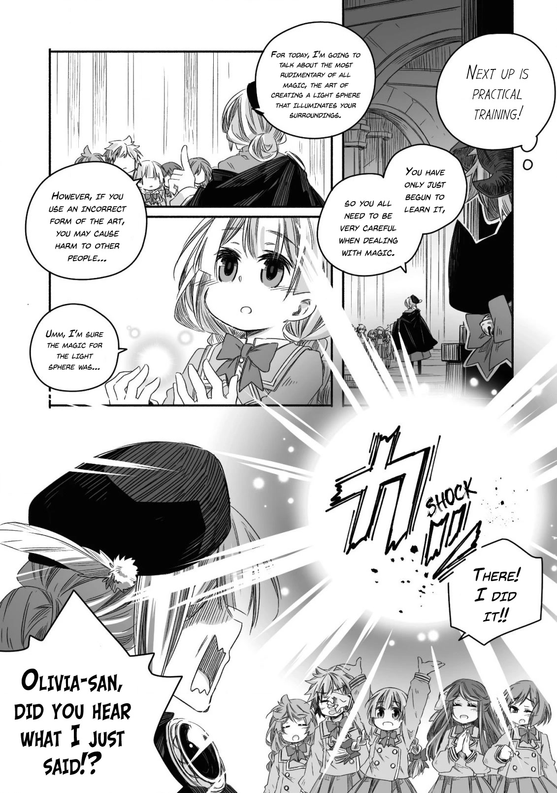 Dragon Daddy Diaries: A Girl Grows to Greatness Chapter 15 page 15 - Chapter 15: Dragon, (secretly) visiting the class