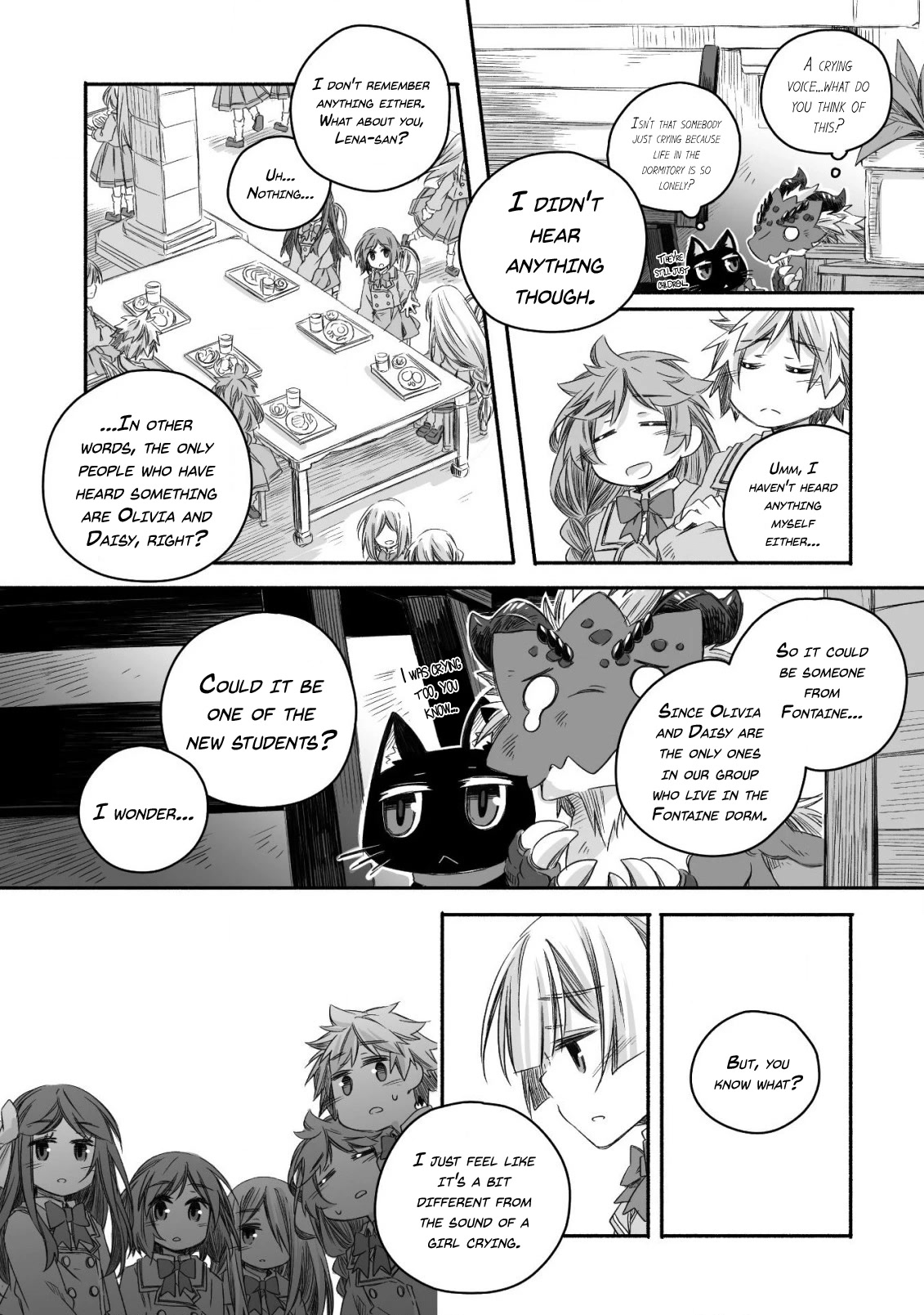 Dragon Daddy Diaries: A Girl Grows to Greatness Chapter 15 page 19 - Chapter 15: Dragon, (secretly) visiting the class