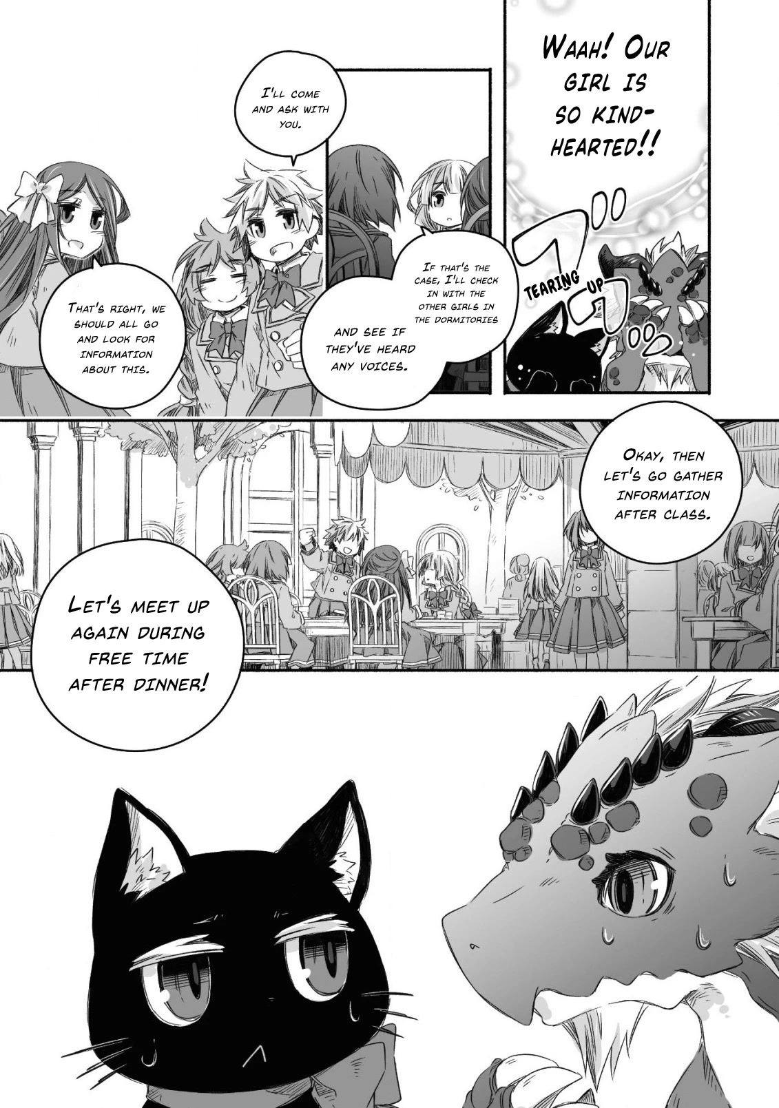 Dragon Daddy Diaries: A Girl Grows to Greatness Chapter 15 page 22 - Chapter 15: Dragon, (secretly) visiting the class