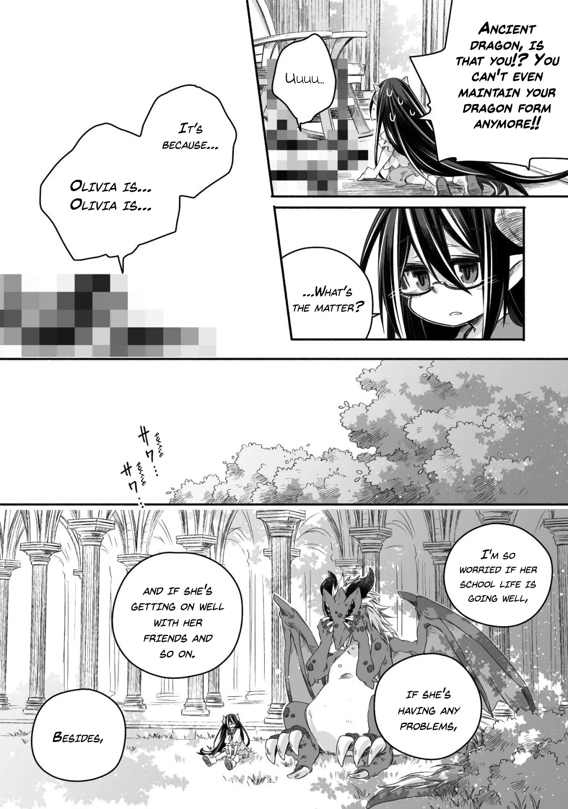 Dragon Daddy Diaries: A Girl Grows to Greatness Chapter 15 page 3 - Chapter 15: Dragon, (secretly) visiting the class