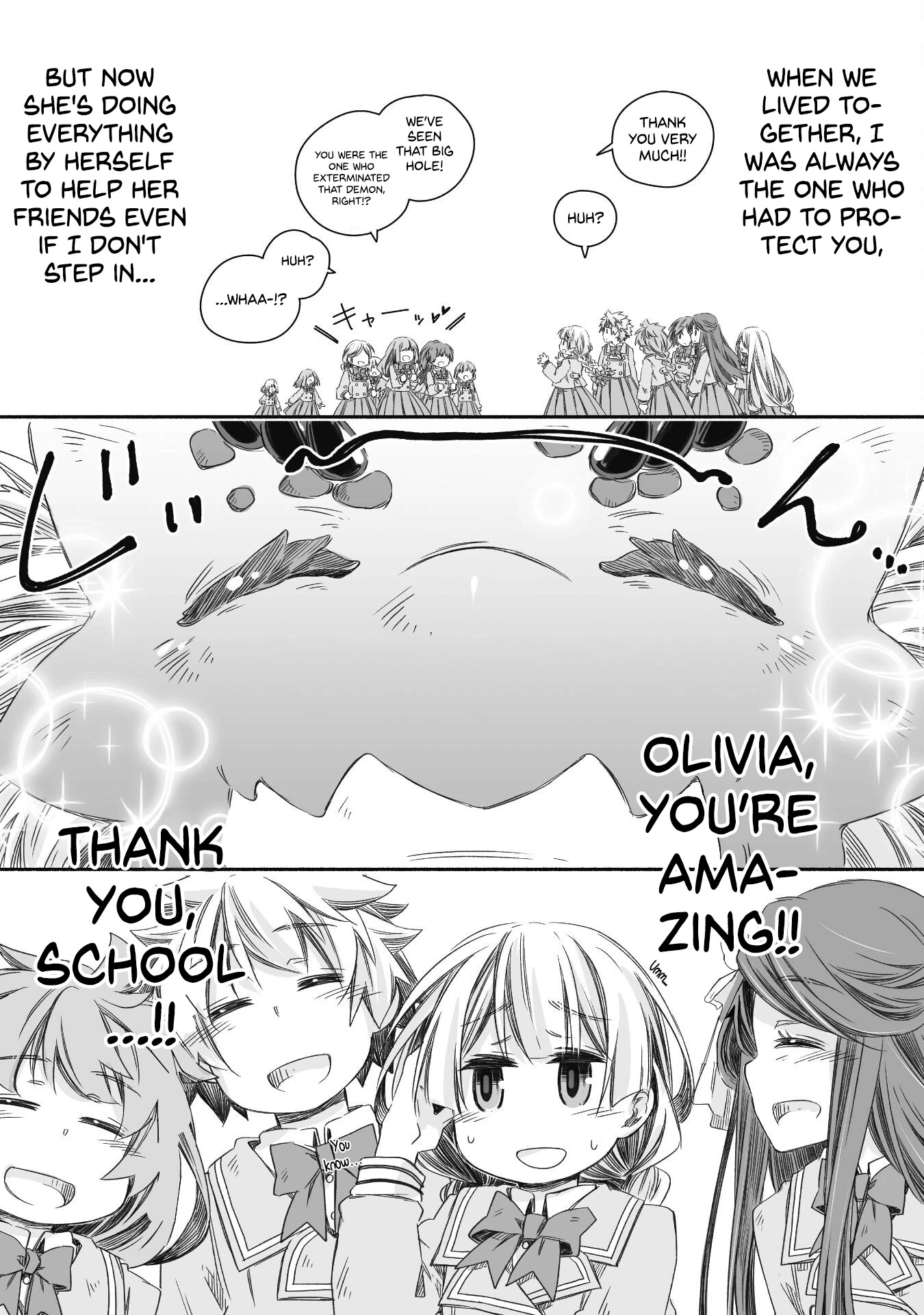 Dragon Daddy Diaries: A Girl Grows to Greatness Chapter 17 page 24 - Chapter 17: Dragon, being thankful to the school