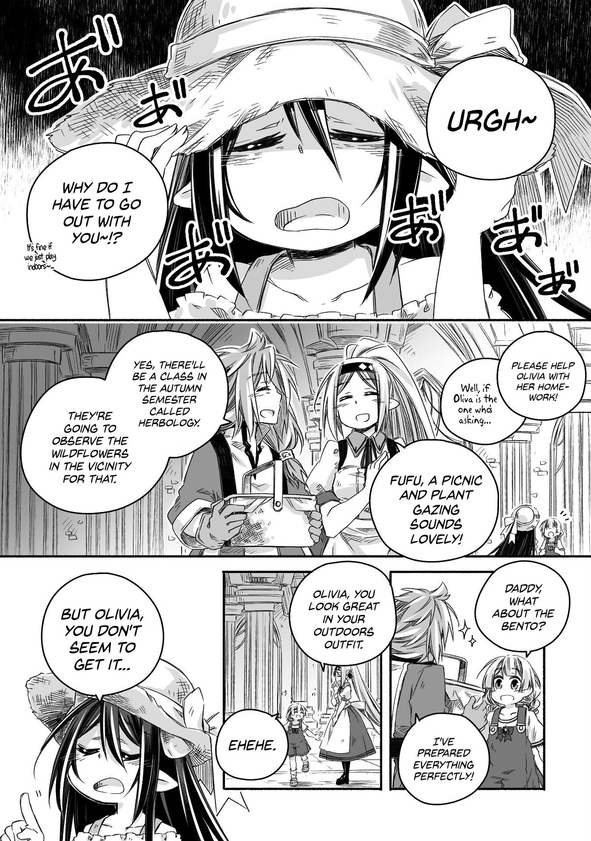 Dragon Daddy Diaries: A Girl Grows to Greatness Chapter 18 page 12 - Chapter 18: Dragon, going on a picnic