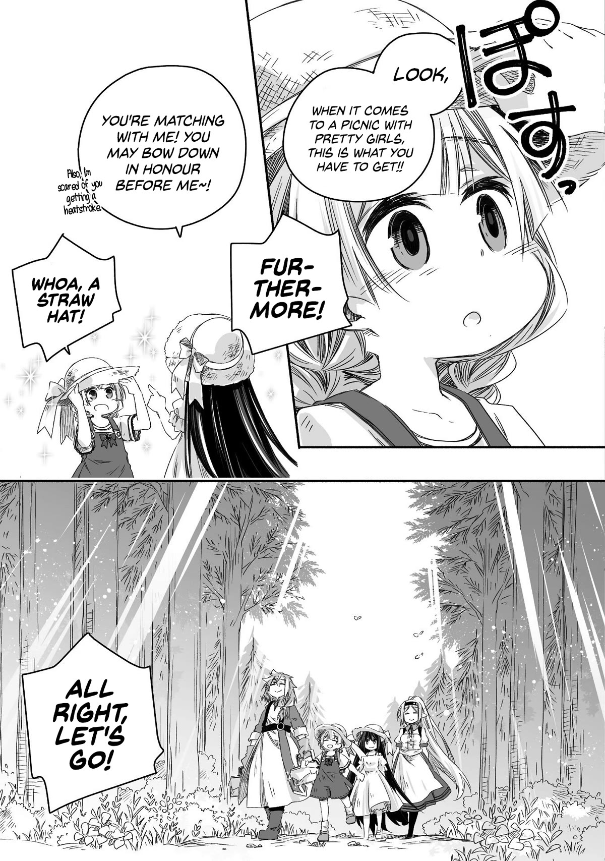 Dragon Daddy Diaries: A Girl Grows to Greatness Chapter 18 page 13 - Chapter 18: Dragon, going on a picnic