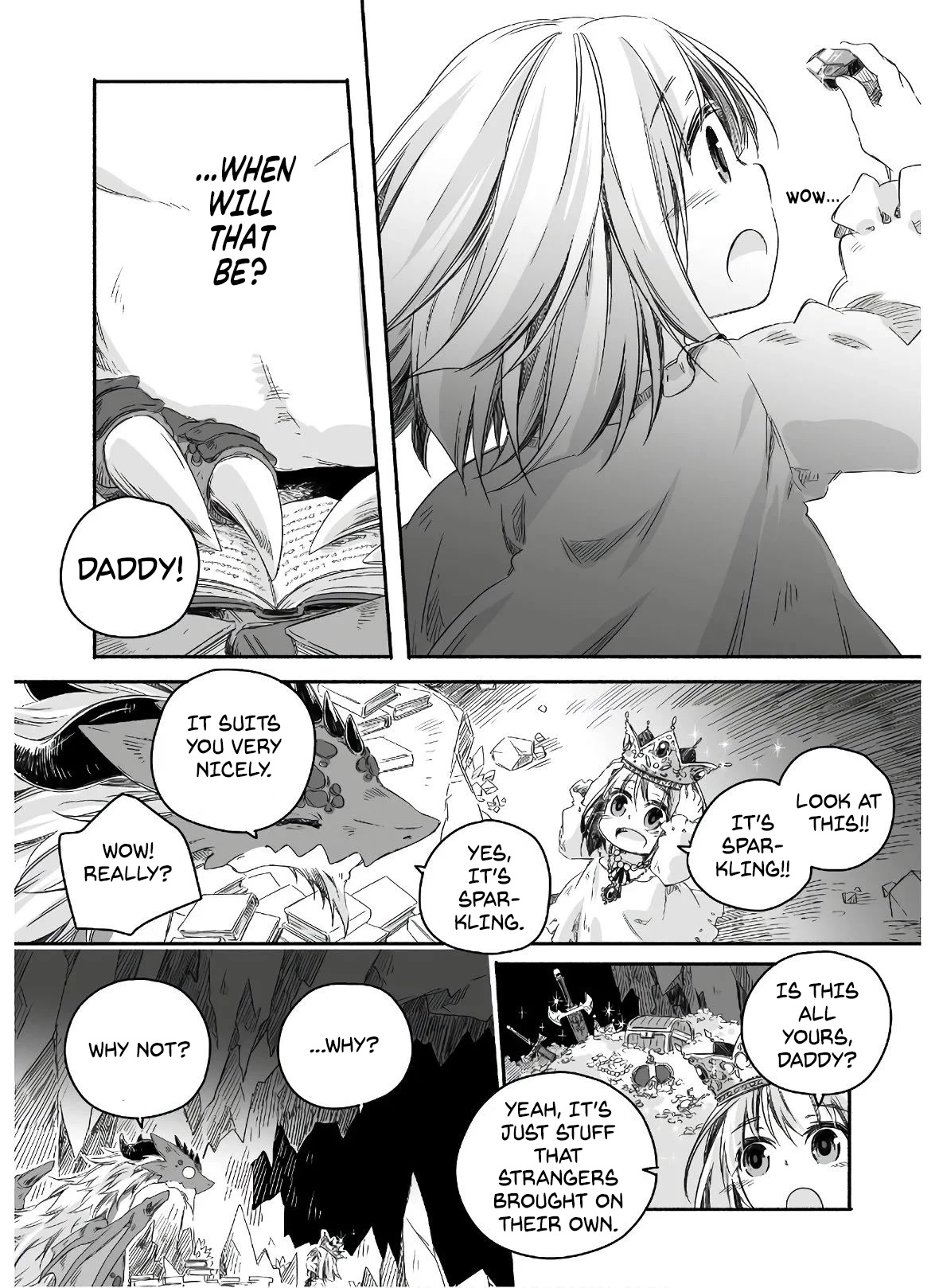Dragon Daddy Diaries: A Girl Grows to Greatness Chapter 2 page 3 - Chapter 2: Dragon Raises a Child