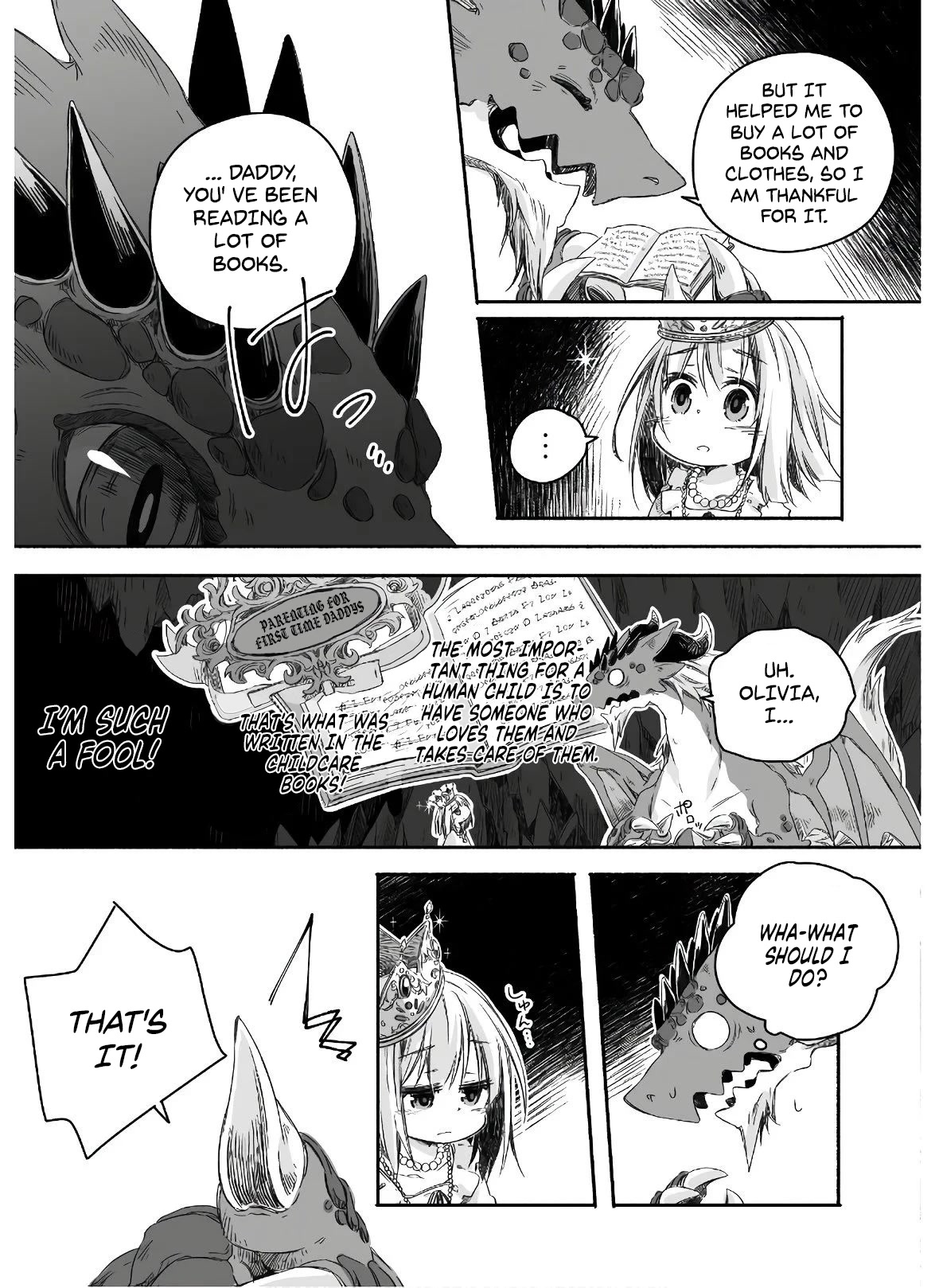 Dragon Daddy Diaries: A Girl Grows to Greatness Chapter 2 page 4 - Chapter 2: Dragon Raises a Child