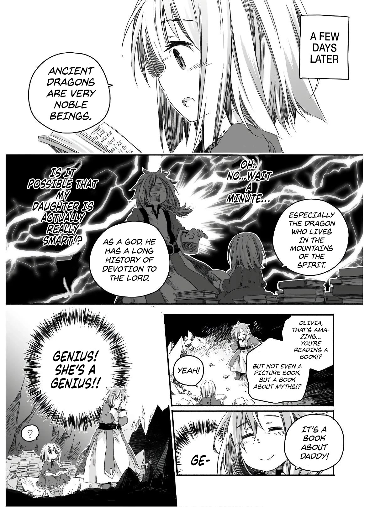 Dragon Daddy Diaries: A Girl Grows to Greatness Chapter 2 page 7 - Chapter 2: Dragon Raises a Child